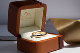 Forever Half Round Gold Wedding Band