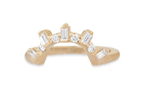 Sunburst Diamond Band, Gold