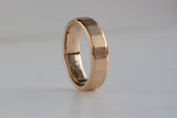 Signature Facet Wedding Band, Gold