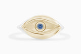 Eye Ring, Mixed Metals