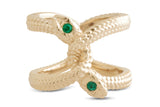 Snake Synergy Ring, Gold