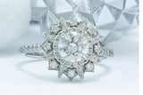 Winter Solstice Ring, Gold