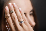 Eye Ring, Sterling Silver
