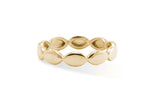 Florea Stackable Band, Gold