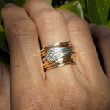 Delicate Stacking ring, Gold