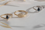 Kite Montana Sapphire Ring, Gold
