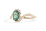 Atlantis Tourmaline ring, Gold