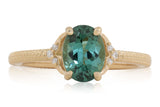 Sway Tourmaline Ring, Gold