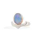 Nymph Mermaid Ring, Mixed Metals