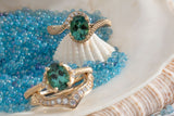 Atlantis Tourmaline ring, Gold