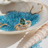 Mermaid Tail Diamond Ring, Gold