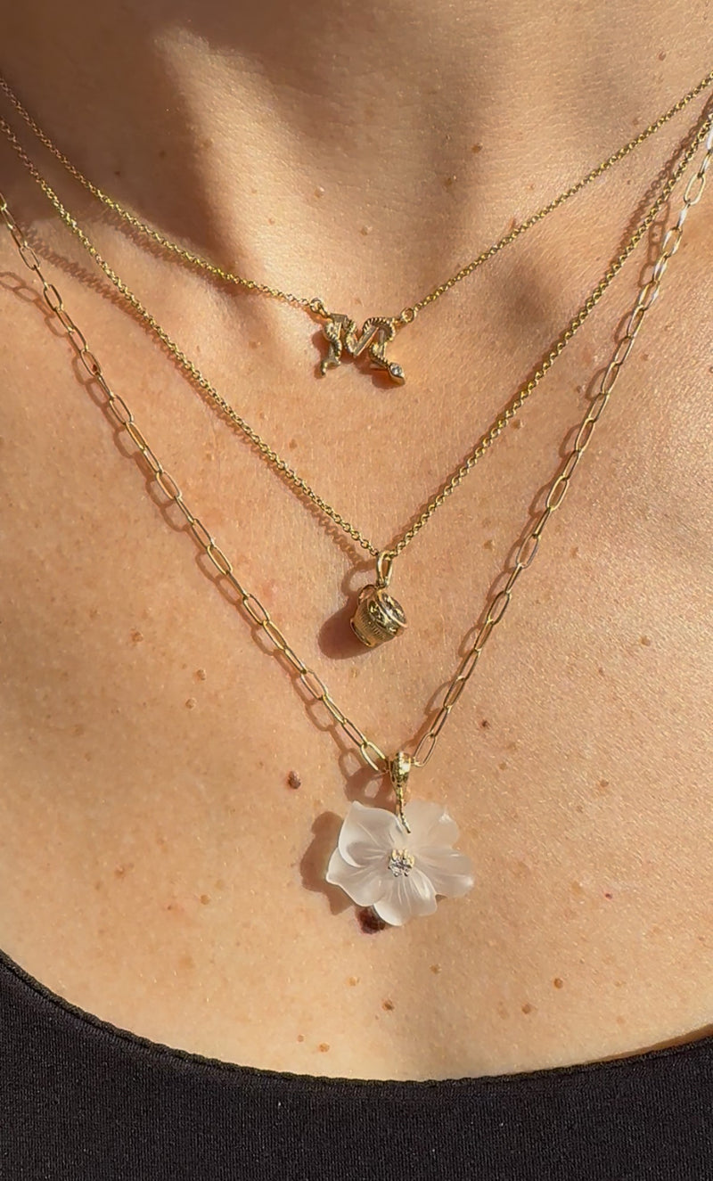 Espresso Deluxe Necklace, Gold