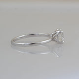 Tulip Solitaire Engagement ring, Gold