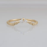 Aspen Diamond Band, Gold