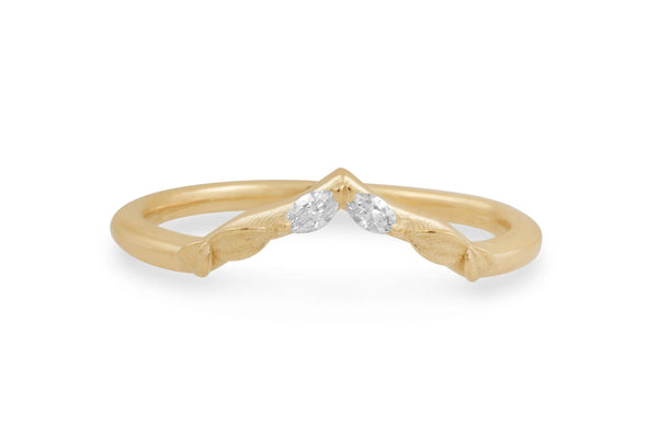 Aspen Diamond Band, Gold