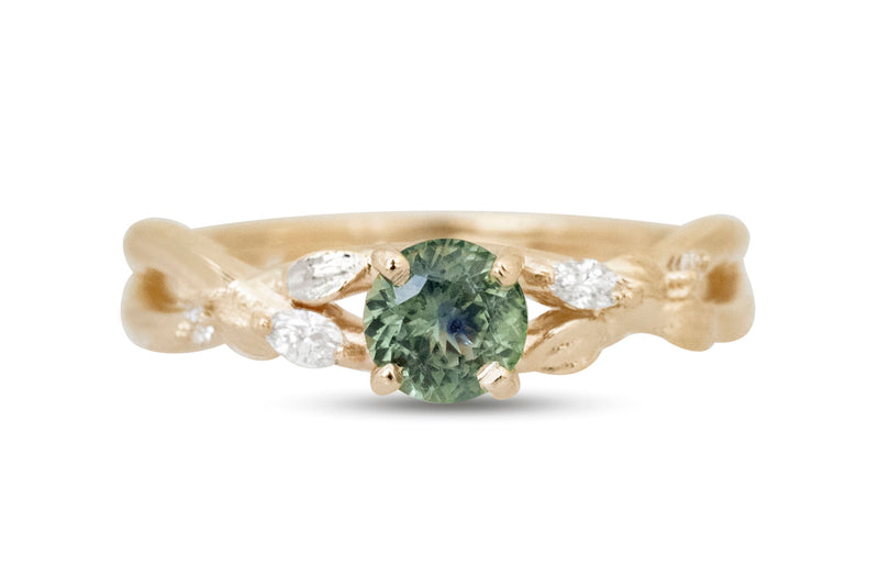 Branch Montana Sapphire Ring, Gold