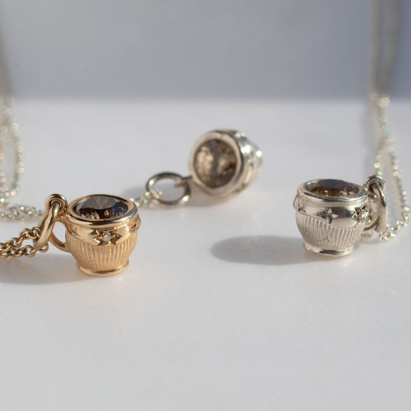 Espresso Deluxe Necklace, Gold