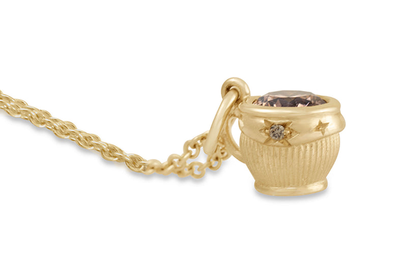 Espresso Deluxe Necklace, Gold