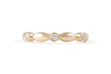 Florea Diamond Stackable Band, Gold