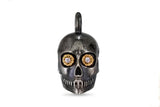 Underworld Skull Charm, Mixed Metals