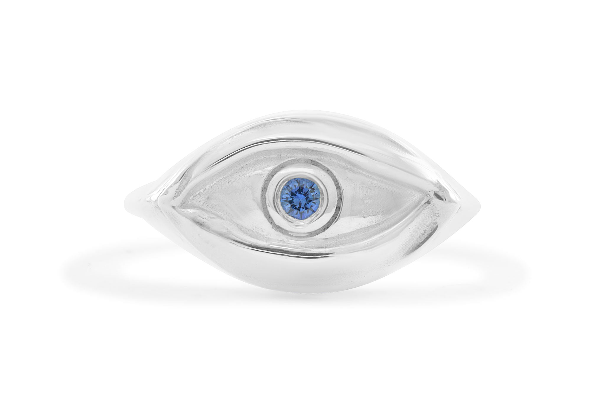 Eye Ring, Sterling Silver – Michaela Farkasovska