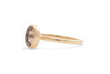 Mahenge Garnet Stackable Ring, Gold